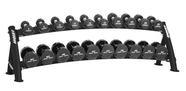 HOIST CF-3461-2 2-TIER HORIZONTAL DUMBBELL RACK