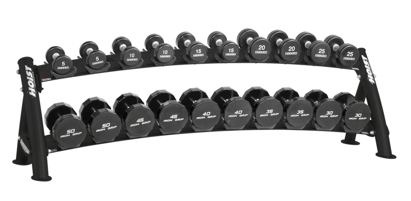 HOIST CF-3461-2 2-TIER HORIZONTAL DUMBBELL RACK