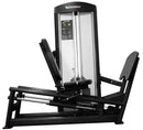 Black gym machine on a white background