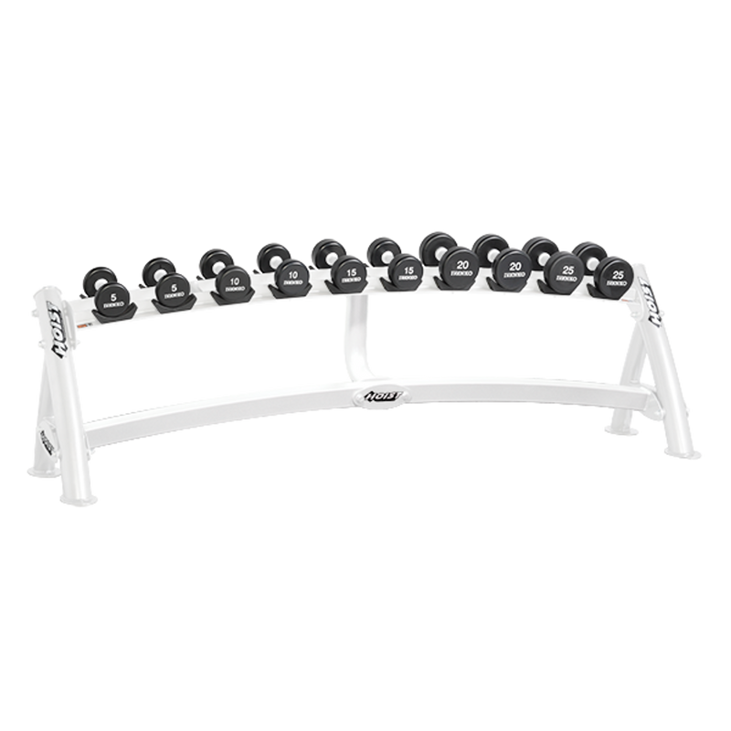 HOIST CF-3461-1 1-TIER HORIZONTAL DUMBBELL RACK