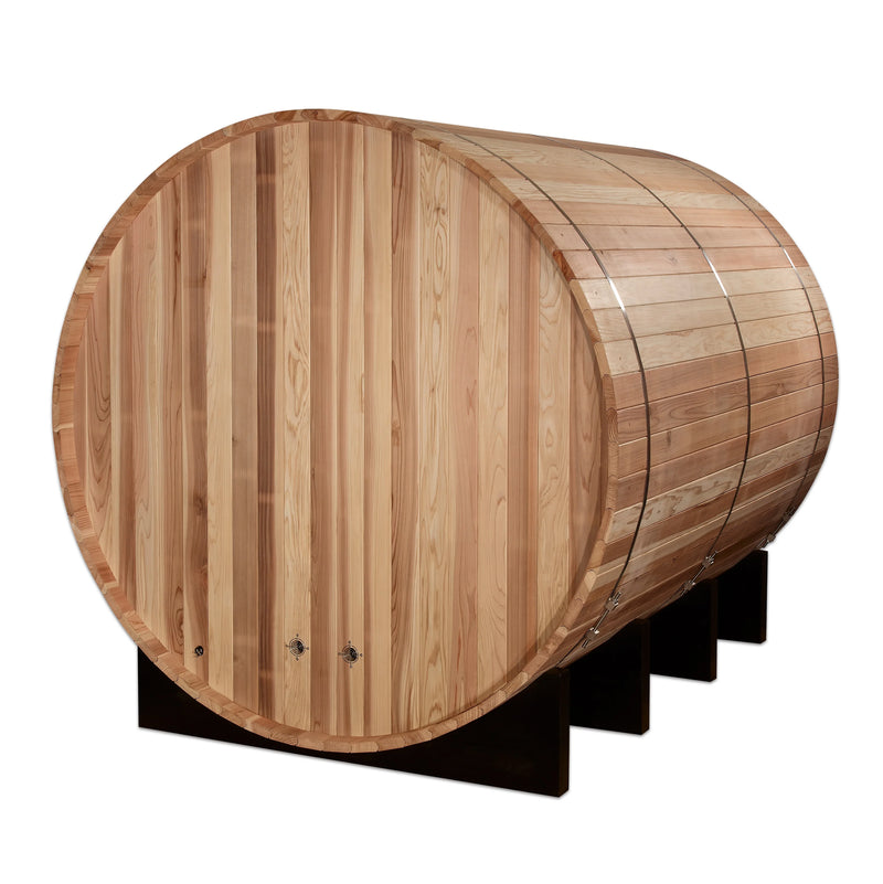 PRO6 Swiss Barrel 6 Person Traditional Sauna