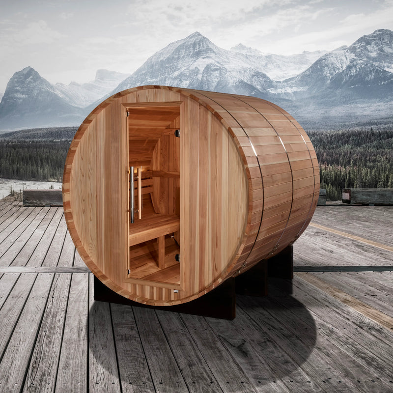 PRO6 Swiss Barrel 4 Person Traditional Sauna