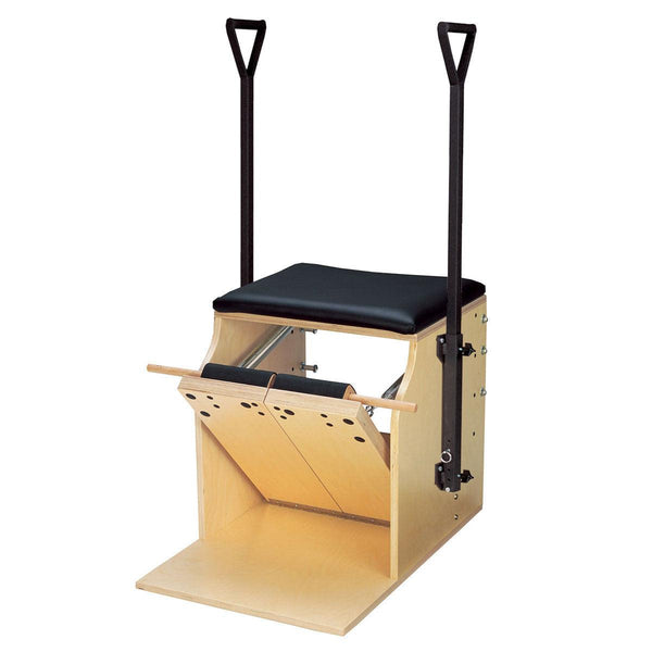 split pedal Peak Pilates Split Pedal Chair with Handles