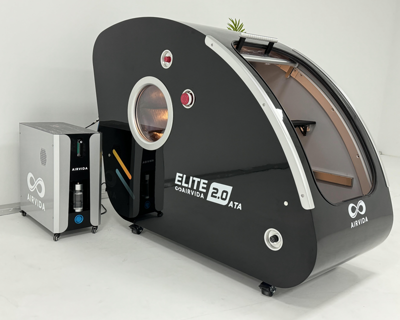 Airvida Elite 1.5-2.0 ATA Hard Shell Sitting Hyperbaric Chamber