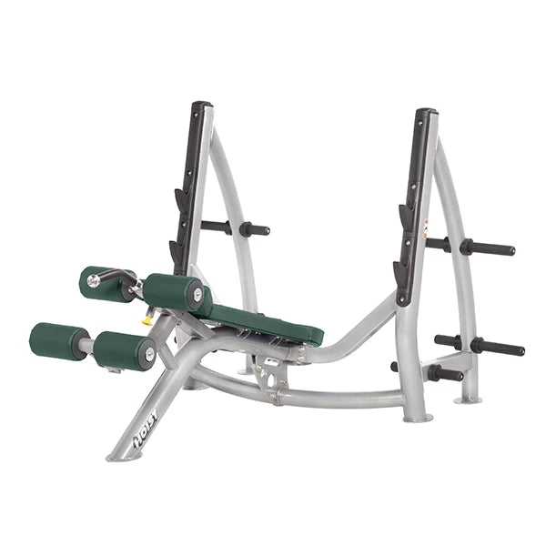 HOIST CF-3177-A OLYMPIC DECLINE BENCH WITH STORAGE