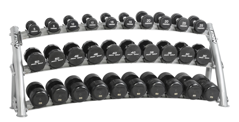 HOIST CF-3461-3 3-TIER HORIZONTAL DUMBBELL RACK