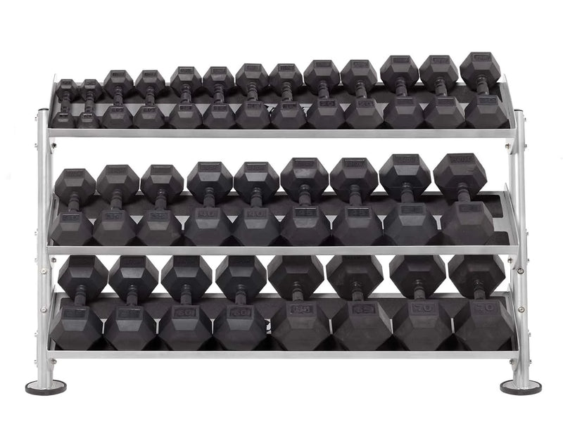 Hoist HF-5461-OPT-60 60" DUMBBELL RACK WITH OPT (3RD-TIER)